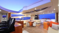 Yacht CHAMPNEYS -  Salon with open roof